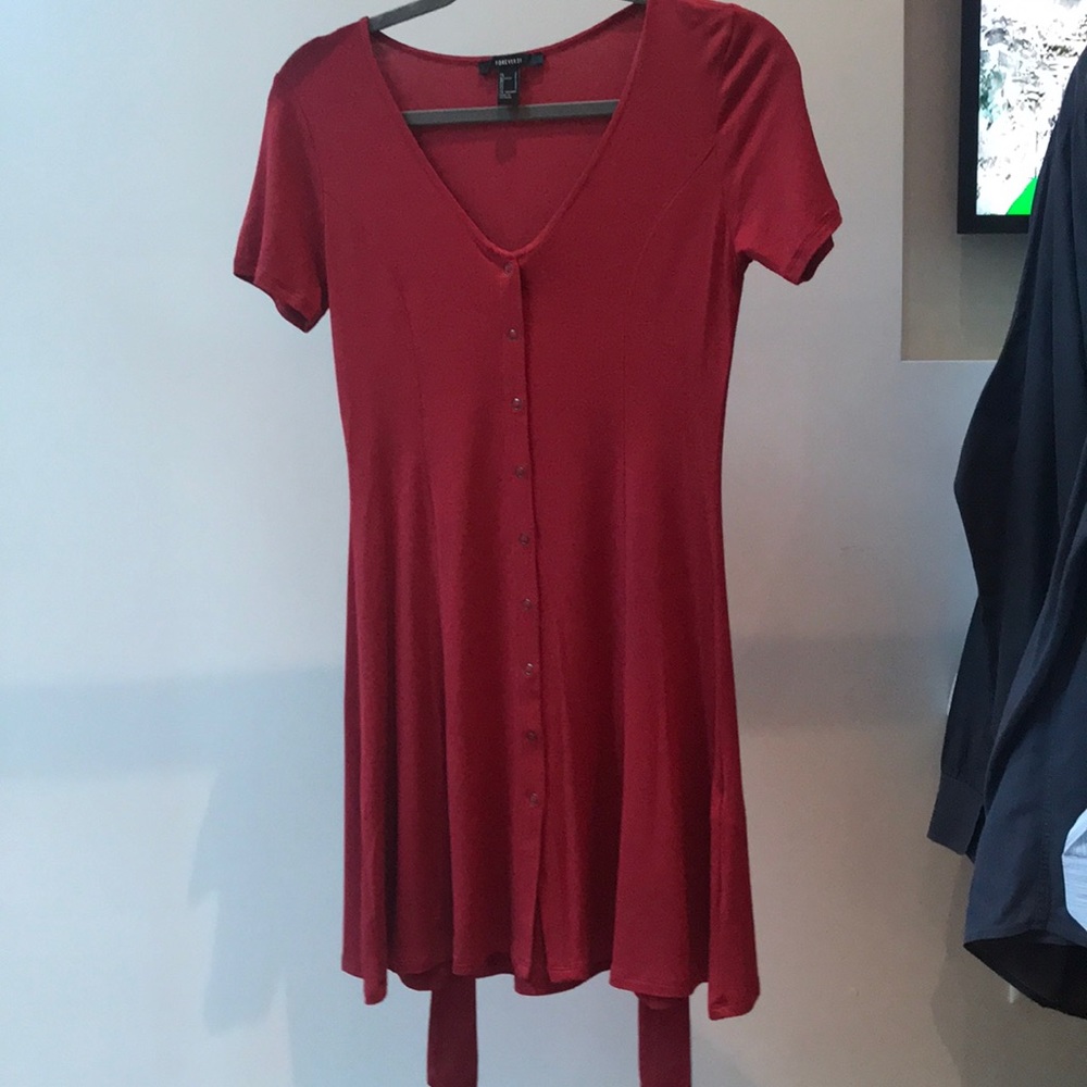 Forever 21 red dress
